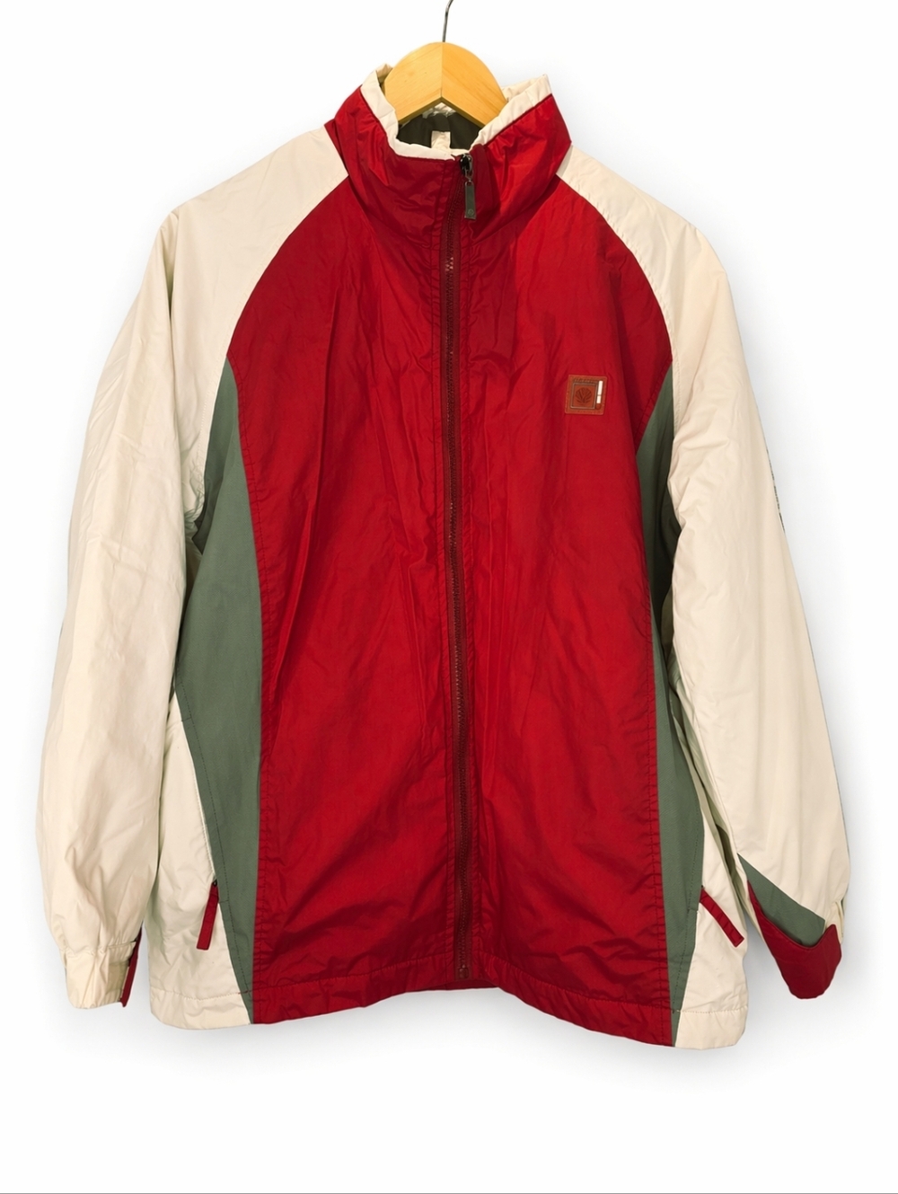Giovanni Valentino Italy Sports 2008 Colour Block Jacket Size M